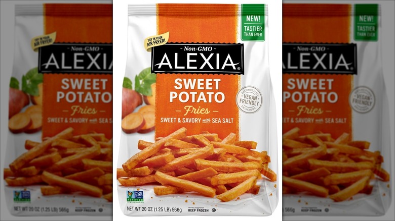 Package of Alexia sweet potato fries