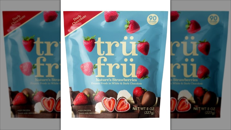Package of Trü Frü nature's strawberries