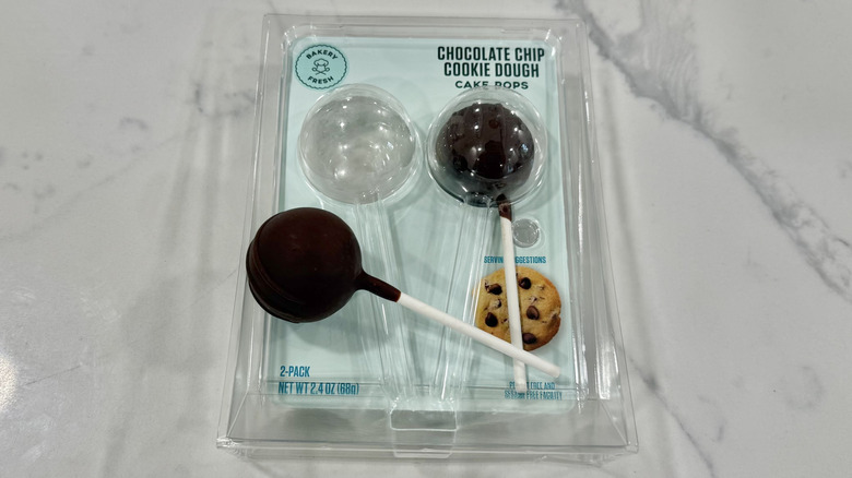 Kroger chocolate chip cookie dough cake pops.