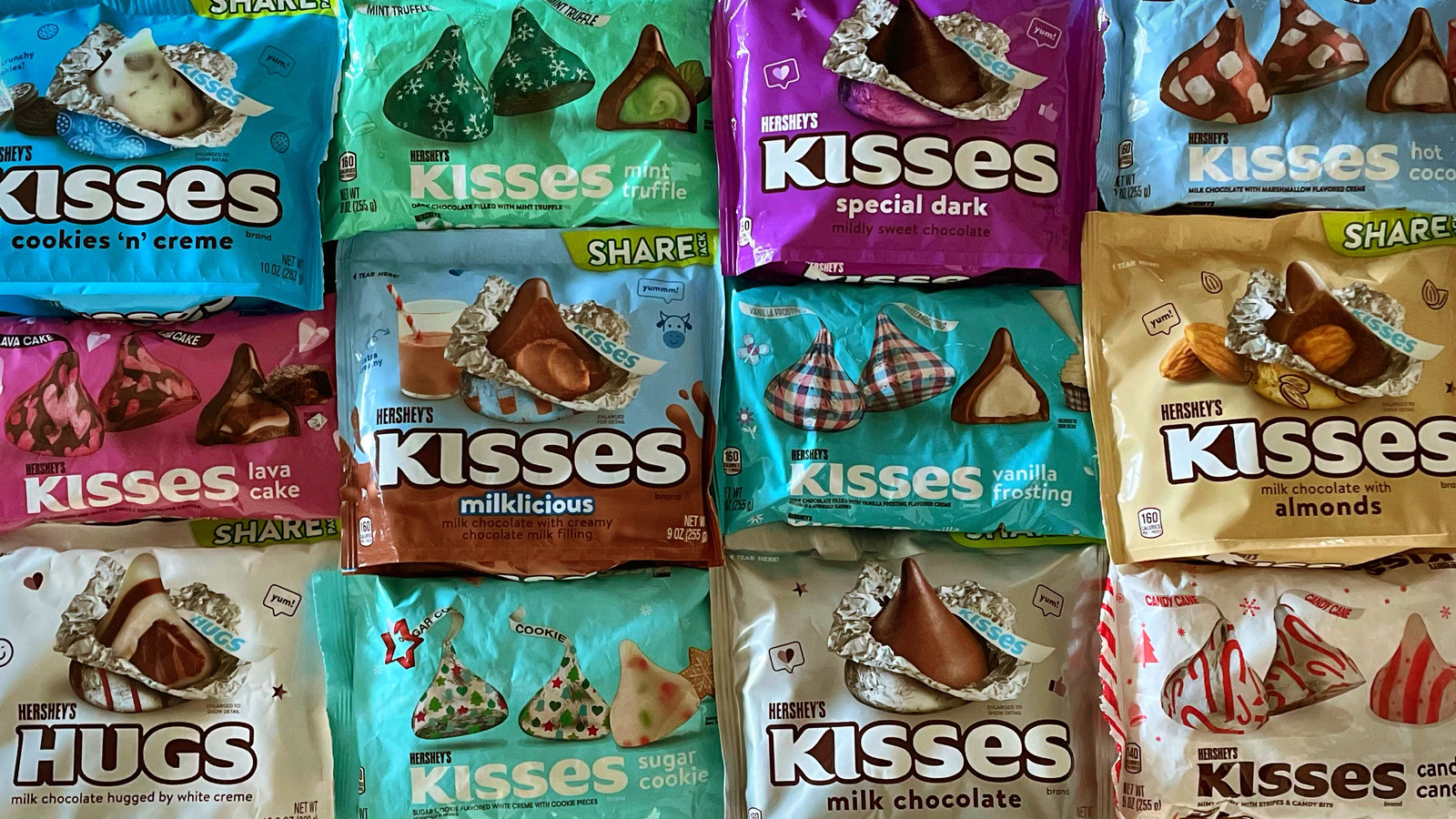 HERSHEY'S KISSES MILKLICIOUS Milk Chocolate Candy, 9 oz bag
