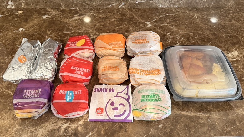 13 Jack in the Box breakfast menu items