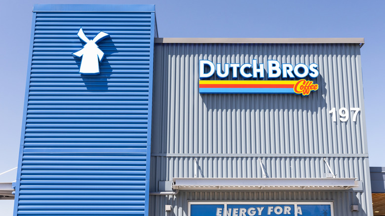 View of a Dutch Bros storefront