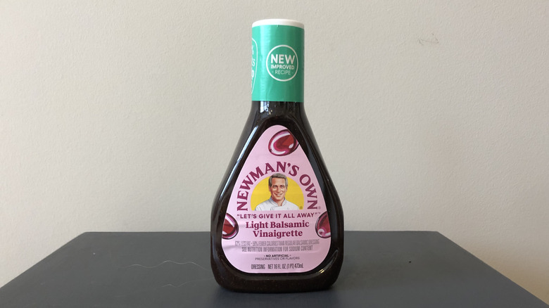 Newman's Own light balsamic vinaigrette.