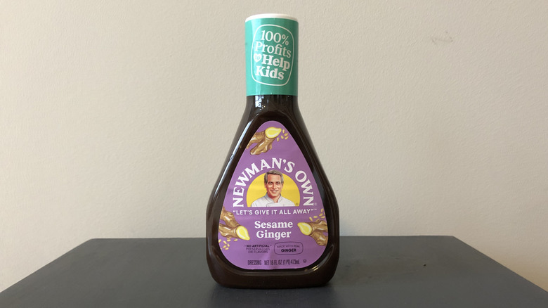 Newman's Own sesame ginger dressing.