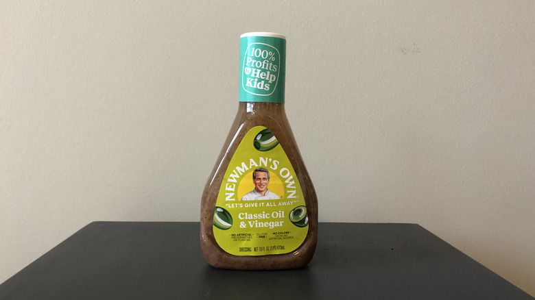 Newman's Own classic oil and vinegar dressing.