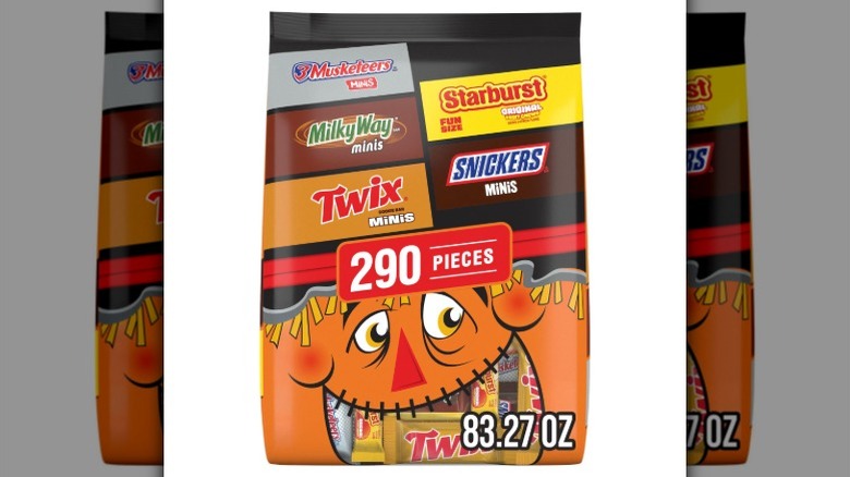 A bag of Mars candies from Sam's Club