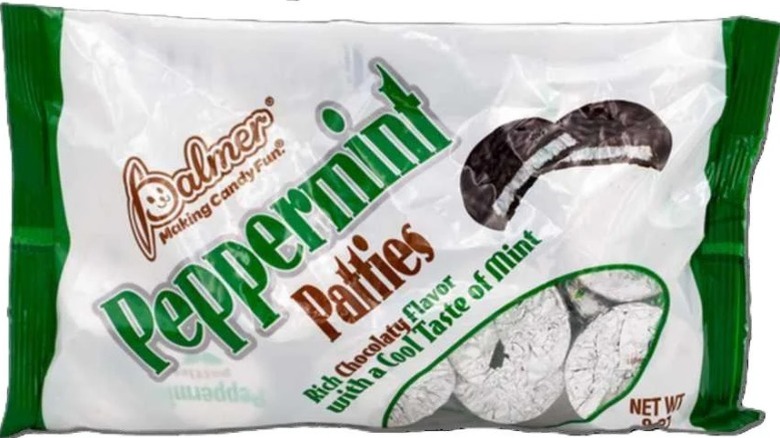 A bag of Palmer Peppermint Patties from Ollie's