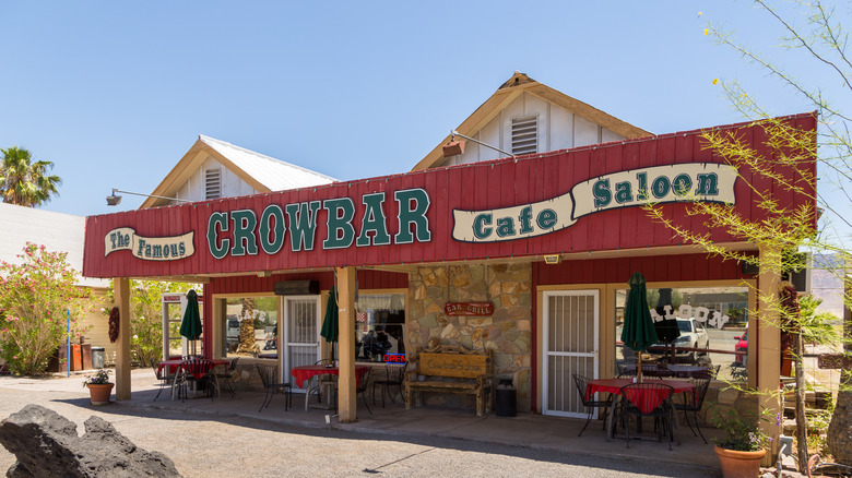 Outside of Crowbar Cafe & Saloon