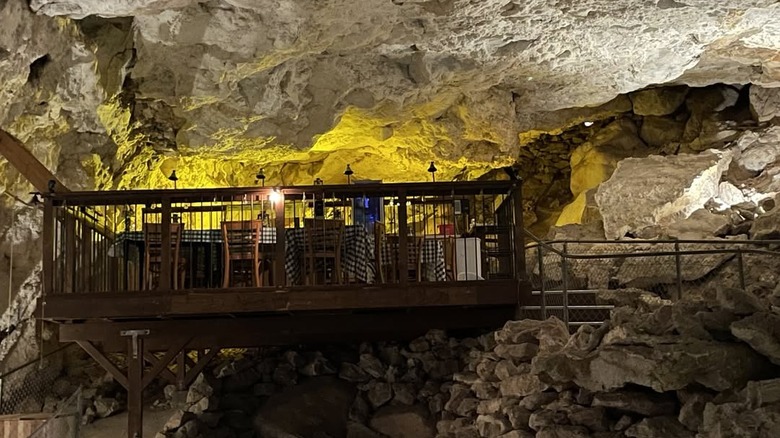 The Crystal Restaurant underground