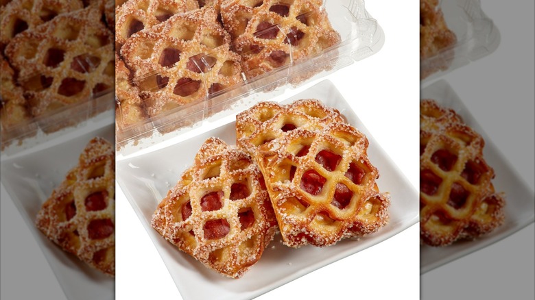 Professional photo of Costco's Strawberry Rhubarb Pastries