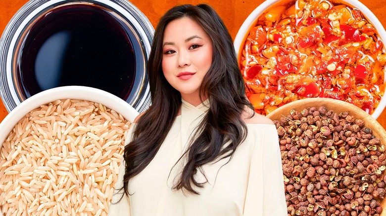 Jing Gao and Sichuan ingredients