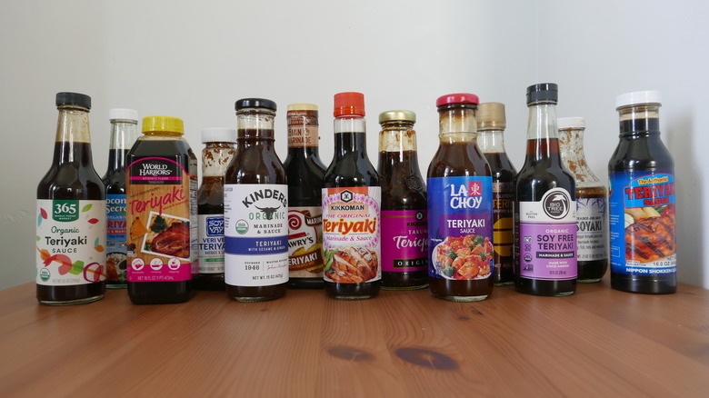 Teriyaki sauce brands together