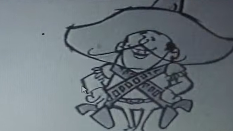 Black and white outline illustration of the Frtio Bandito