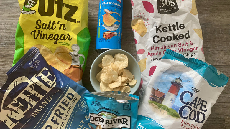 salt and vinegar potato chips