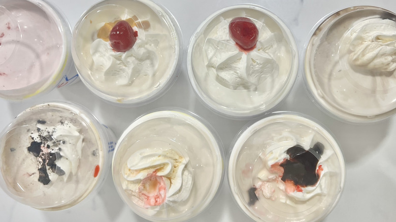 Sonic milkshakes from the top.
