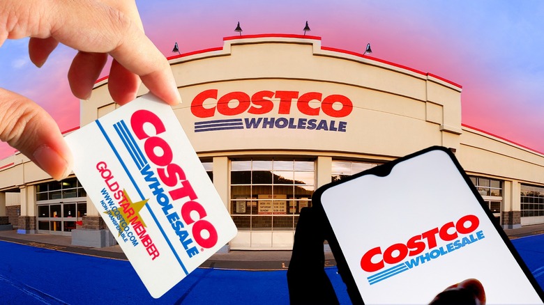 Costco shopping center and card