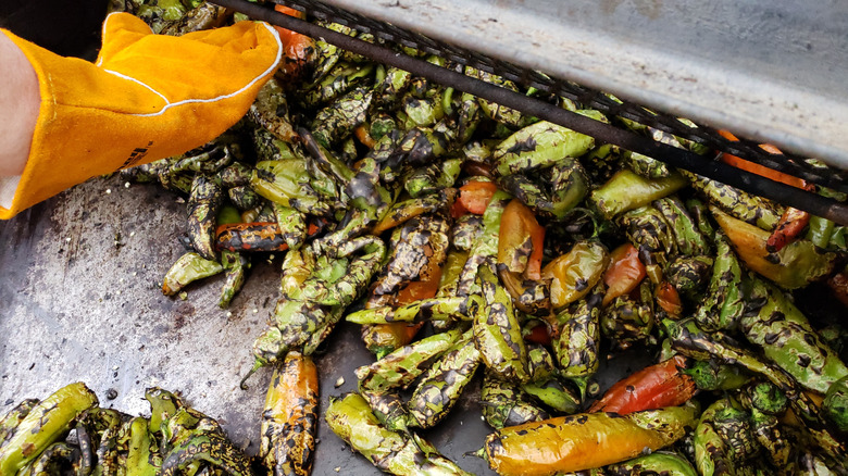 roasted green chiles