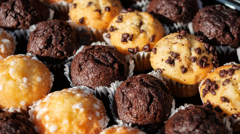 assorted mini muffins