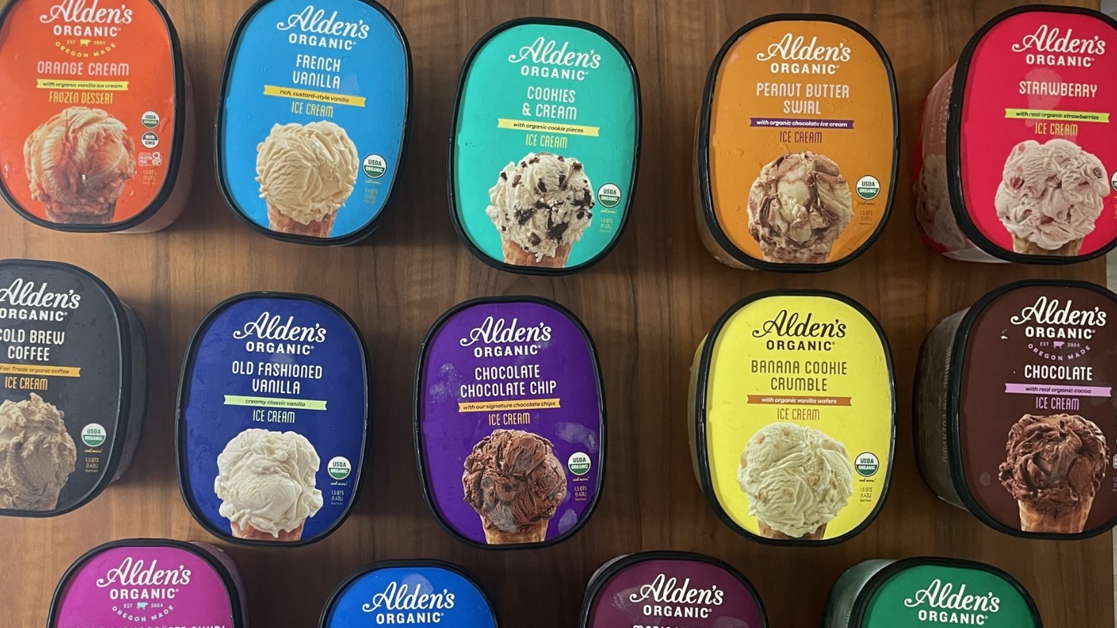 14 Alden's Organic Ice Cream Flavors, Ranked