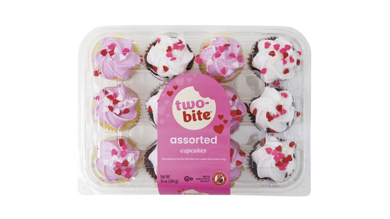 package of store-bought cupcakes