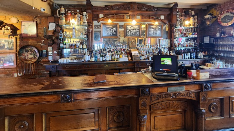 The bar at the Buckhorn Exchange