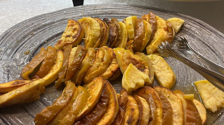 Plate of apple sweet potato salad at Fogo de Chão