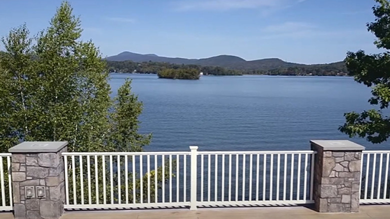 Lake and mountain view from The Proprietor's Lodge