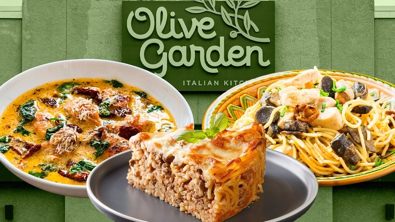 discontinued Olive Garden dishes