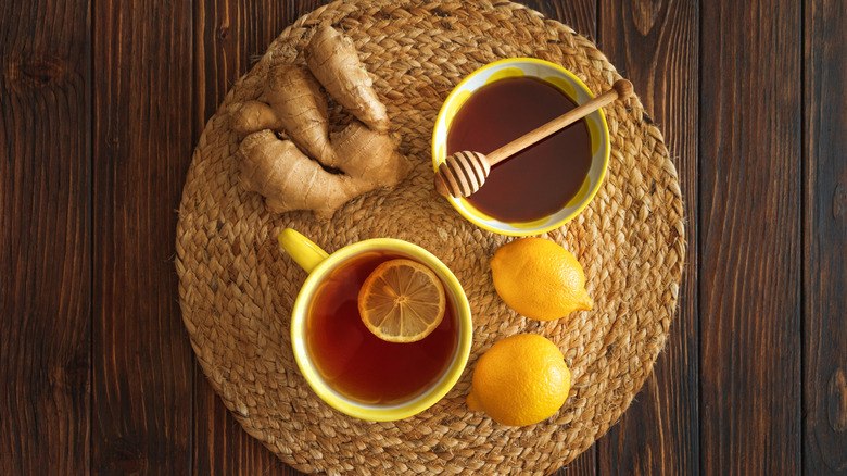 wellness drink served warm