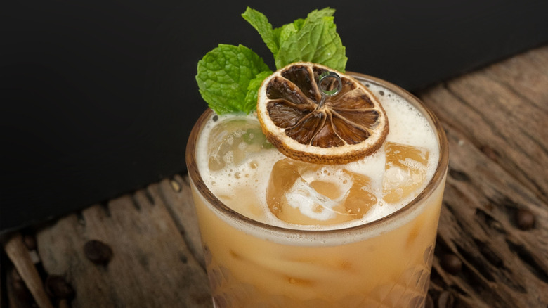 close up of penicillin cocktail