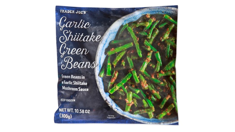 Stock image of Trader Joe's Garlic Shiitake Green Beans
