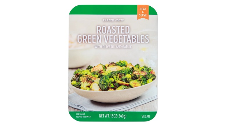 Stock image of Trader Joe's Roasted Green Vegetables