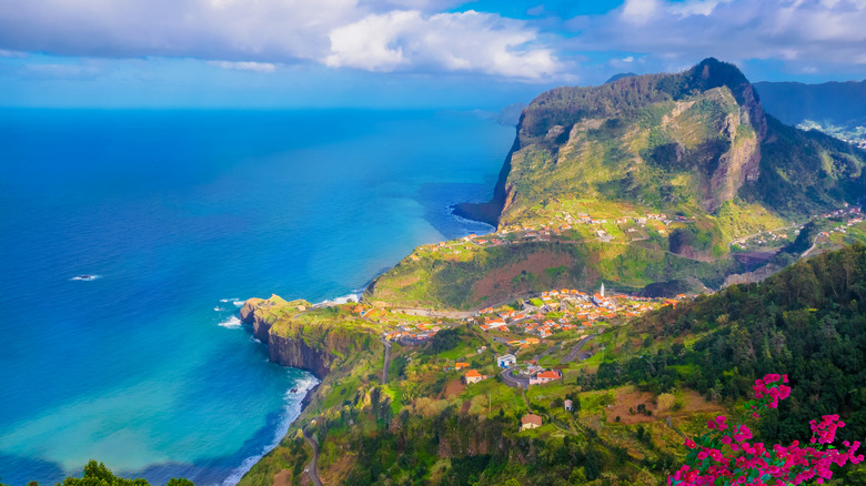 Aerial view of Madeira