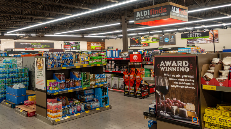 inside an Aldi store