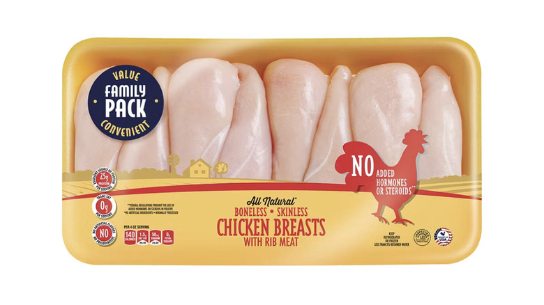 Aldi familly pack of chicken breasts