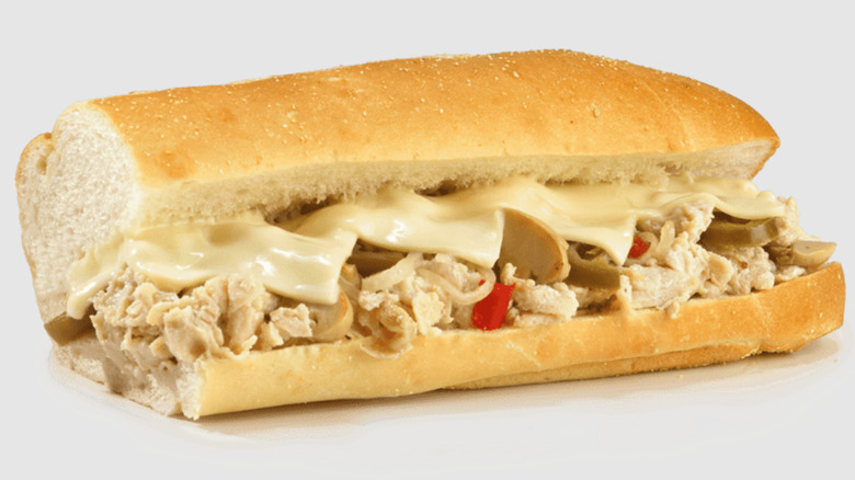 Jersey Mike's Big Kahuna chicken cheesesteak sandwich
