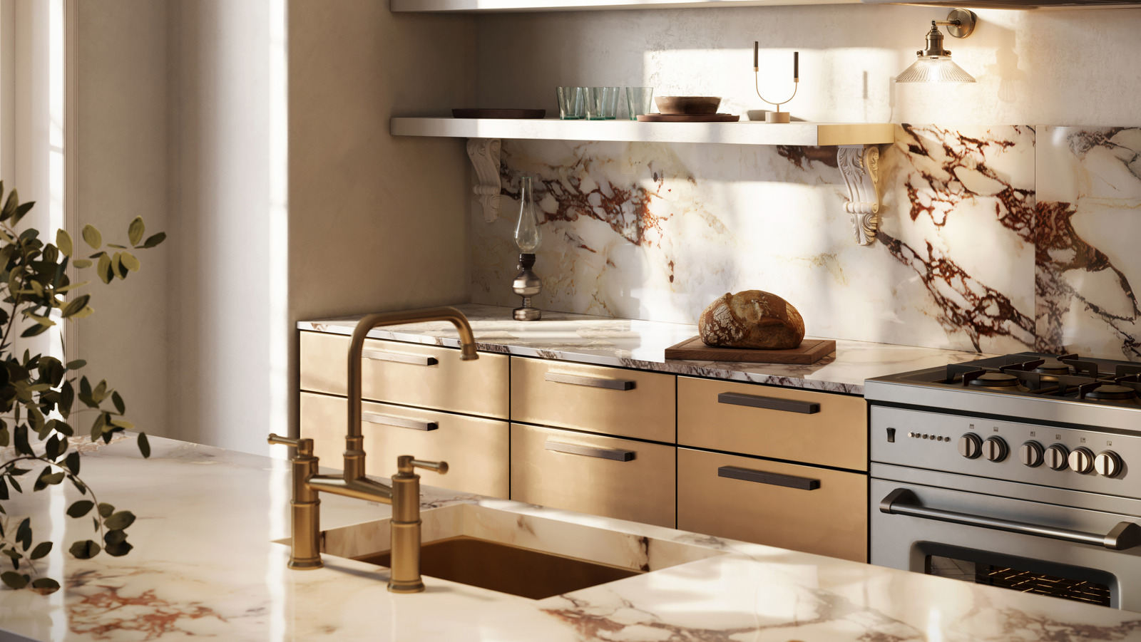 14 Kitchens That Are A Master Class In Mixing Textures And Materials - Tasting Table