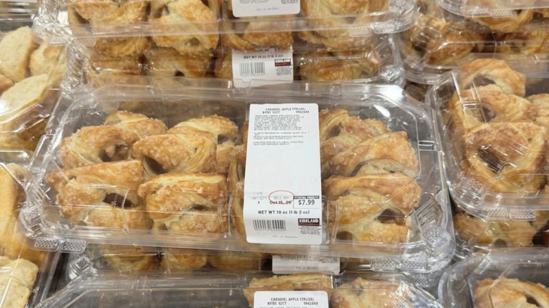 Packages of Costco's Strudel Bites at Costco