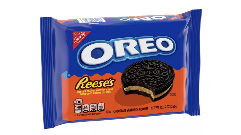 Reese's Oreos on white background