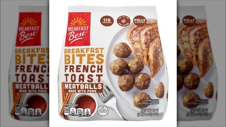 Breakfast Bites French Toast meatballs