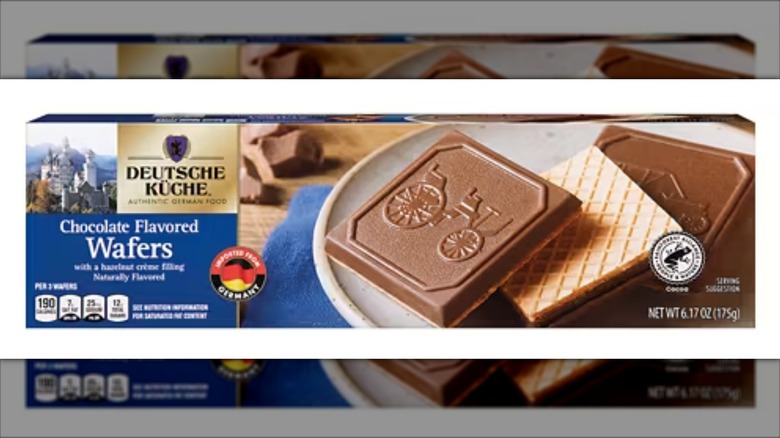 Deutsche Küche Milk Chocolate Covered Wafers