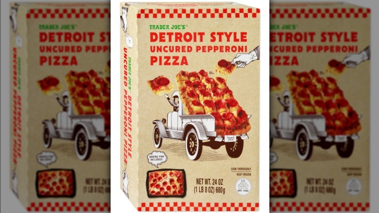 Trader Joe's uncured pepperoni pizza