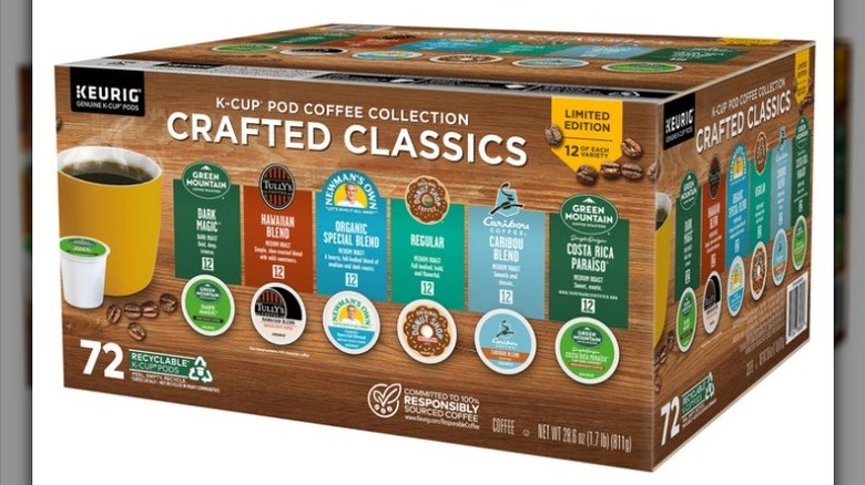 72-count box of Keurig classic K-Cup coffee pods
