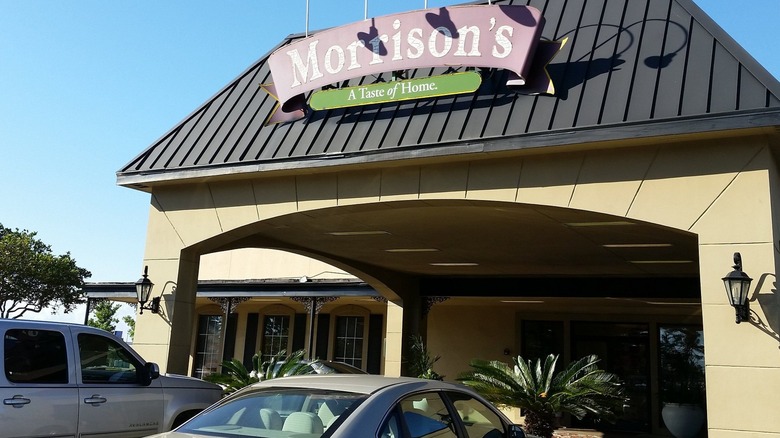 Exterior of Morrison's Cafeteria on a sunny day