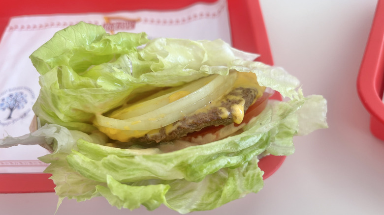 Protein burger from In-N-Out