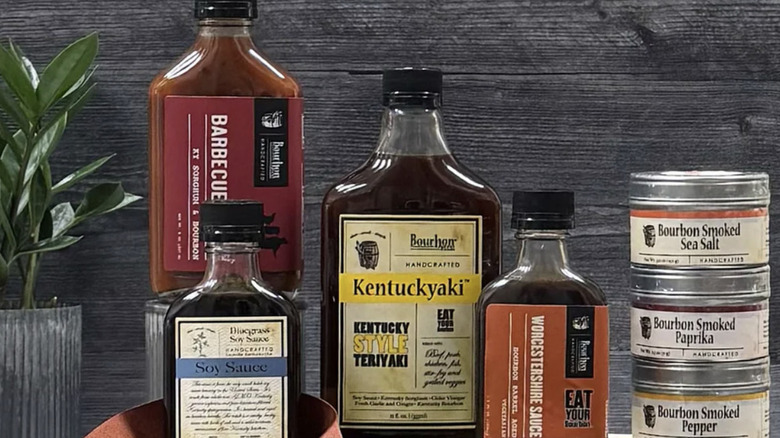 Eat Your Bourbon gift box with sauces and spices