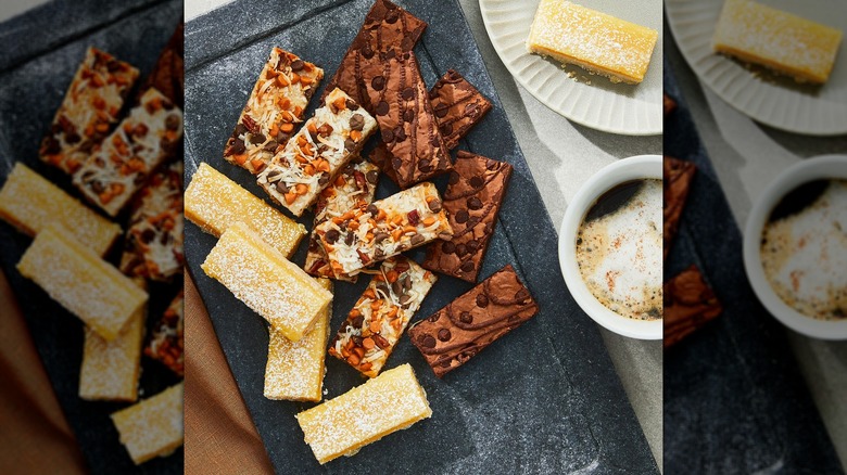 Brownies, squares, and bars baked goods