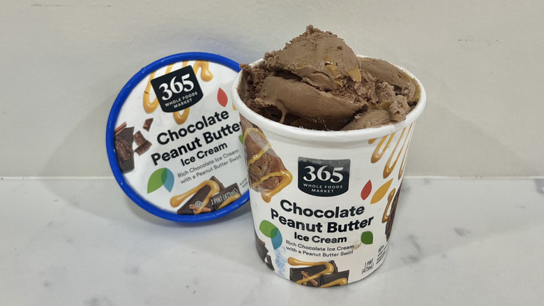 Whole Foods 365 chocolate peanut butter ice cream pint