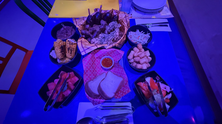 Roundup Rodeo BBQ vegan spread