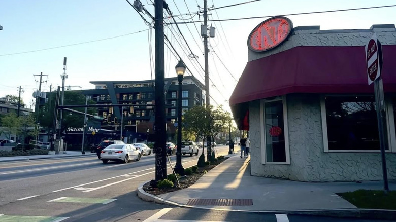 Outside sign of EATS in Atlanta, GA